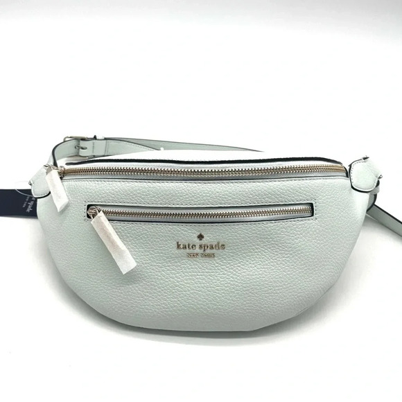 Kate Spade Leila Belt Bag Brown/Gold (NWT)